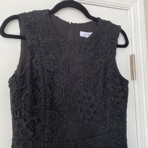 NWT Black Calvin Klein Lace Dress